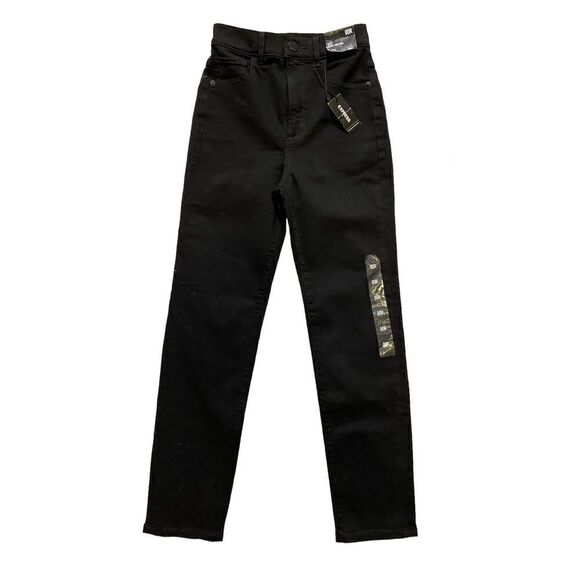 Express Denim - Express Black Super High Rise Slim Fit Jeans NWT | Size 00